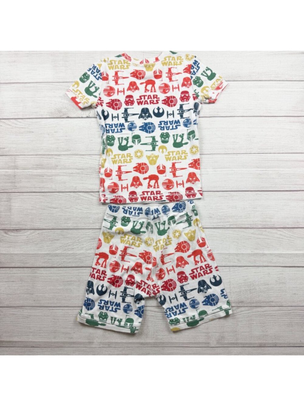 Gap Kids Star Wars Organic Cotton Pajama Set Multicolor Sleepwear 10 - Picture 4 of 4